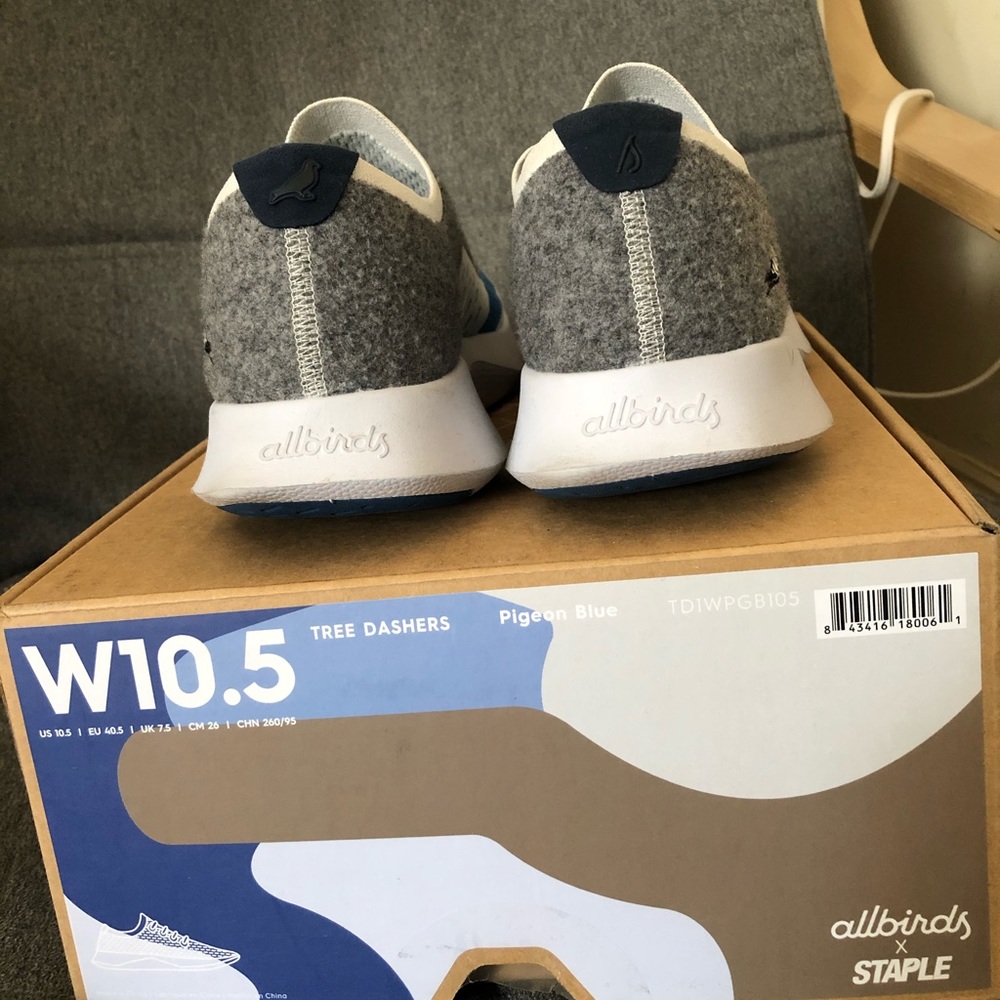AllBirds x Staple Tree Dasher Pigeon Blue